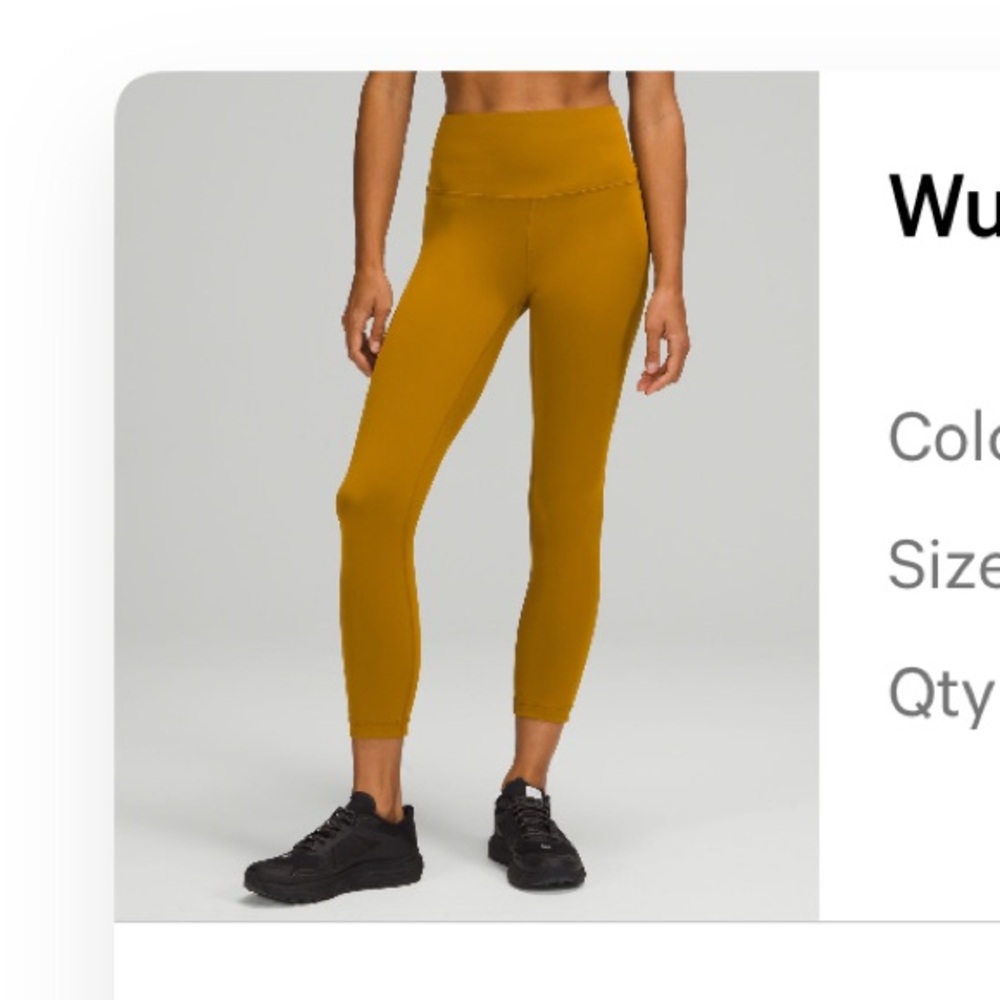 Lululemon Align cropped legging 23’’
